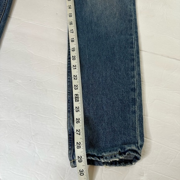 GRLFRND Jeans The Karolina High Rise Straight Crop in close to You Button Fly - Picture 6 of 9